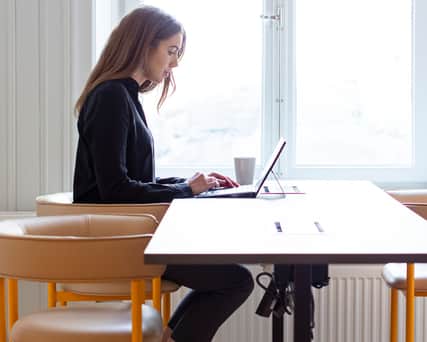 Rows of seats in an auditorium.