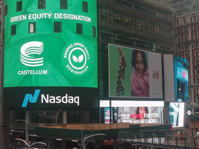 Nasdaq Green Equity Designation in New York